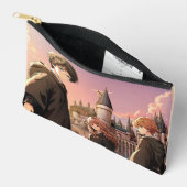 HARRY POTTER™ ハーマイオニーとロン HOGWARTS™ アニメシーン アクセサリーポーチ (見開き)