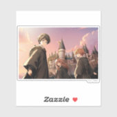 HARRY POTTER™ ハーマイオニーとロン HOGWARTS™ アニメシーン シール (シート)