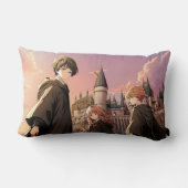 HARRY POTTER™ ハーマイオニーとロン HOGWARTS™ アニメシーン ランバークッション (裏面)