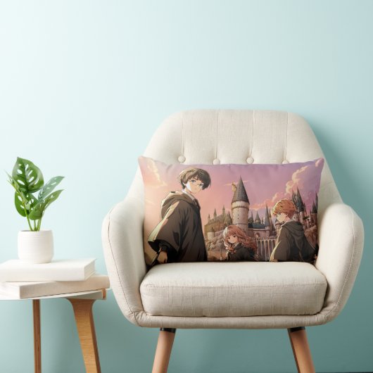 HARRY POTTER™ ハーマイオニーとロン HOGWARTS™ アニメシーン ランバークッション (椅子)