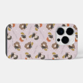 HARRY POTTER™、ハーマイオニー、ロン ふくろう柄 iPhoneケース (裏面横)