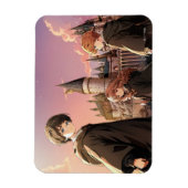 HARRY POTTER™ ハーマイオニー＆ロン ホグワーツ™ アニメシーン マグネット (縦)