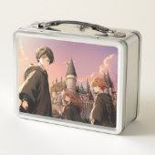 HARRY POTTER™ ハーマイオニー&ロン ホグワーツ™ アニメシーン メタルランチボックス (裏面)