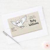 HARRY POTTER™ベビーシャワーギフトブックプレート 長方形シール (封筒)