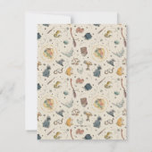 HARRY POTTER™ベビーシャワー時間カプセルノート ノートカード (裏面)