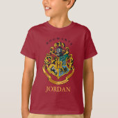 Harry Potter | ホグワーツの紋章 - フルカラー Tシャツ (正面)
