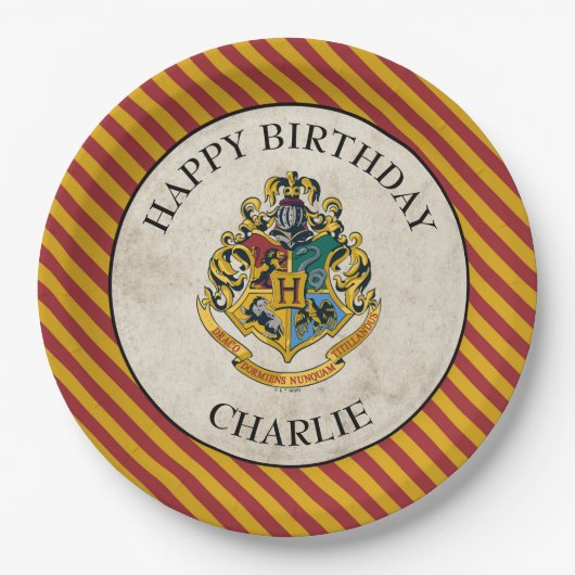 Harry Potter | ホグワーツの誕生日 ペーパープレート (正面)