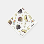 HARRY POTTER™呪文・書籍パターン スタンダードカクテルナプキン (角)