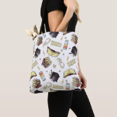 HARRY POTTER™呪文・書籍パターン トートバッグ (クローズアップ)