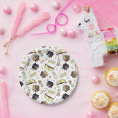 HARRY POTTER™呪文・書籍パターン ペーパープレート (パーティー)