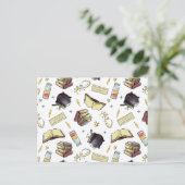 HARRY POTTER™呪文・書籍パターン ポストカード (スタンド正面)