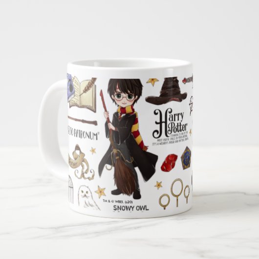 HARRY POTTER™水彩魔法 ジャンボコーヒーマグカップ (正面左)