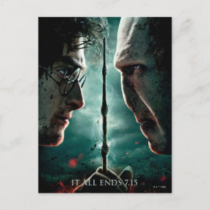 Harry Potter 7 Part 2 - Harry vs. Voldemort ポストカード