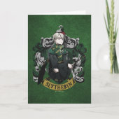 HARRY POTTER™ | Anime Draco Malfoy House Crest カード (正面)