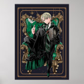 HARRY POTTER™ | Anime Draco Malfoy Seated ポスター (正面)