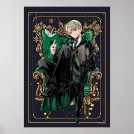 HARRY POTTER™ | Anime Draco Malfoy Seated ポスター