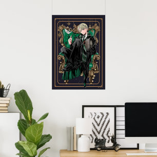 HARRY POTTER™   Anime Draco Malfoy Seated ポスター