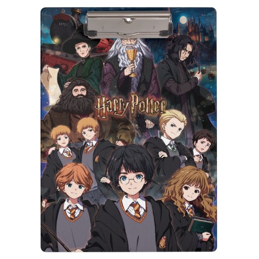 HARRY POTTER™ Anime Ensemble Scene クリップボード (正面)