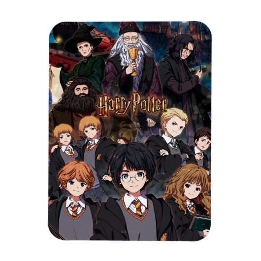HARRY POTTER™ Anime Ensemble Scene マグネット (縦)