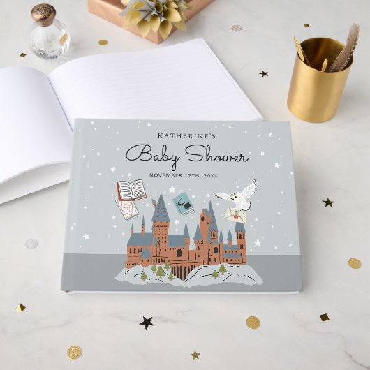 Harry Potter | Baby Shower Guest Gift List ゲストブック (正面見開き)