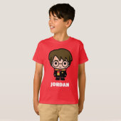 Harry Potter Cartoon Character Art Tシャツ (正面フル)