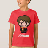 Harry Potter Cartoon Character Art Tシャツ (正面)