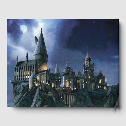 Harry Potter Castle | Moonlit Hogwarts Baby Shower ゲストブック (裏面)