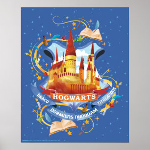 Harry Potter   Charming HOGWARTS™ Castle ポスター