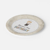 Harry Potter Chibi Draco Malfoy Wizard Birthday ペーパープレート (アングル)