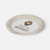 Harry Potter Chibi Hermione Wizard Birthday ペーパープレート (アングル)