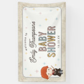 Harry Potter Chibi Ron Weasley Wizard Baby Shower 横断幕 (縦)