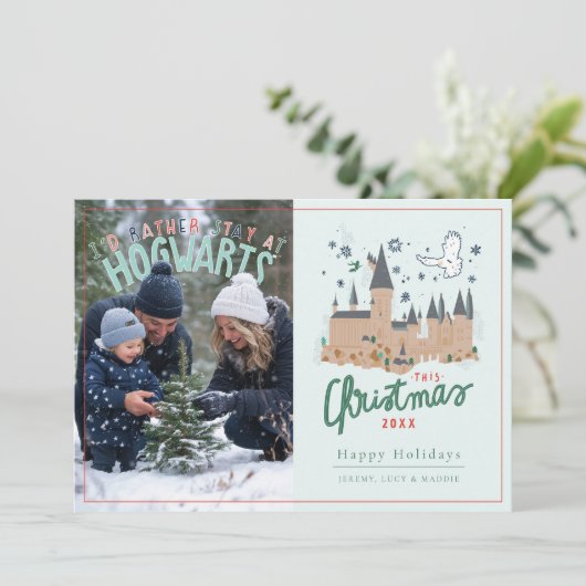 Harry Potter | Deck the Great Hall Photo シーズンカード (スタンド正面)