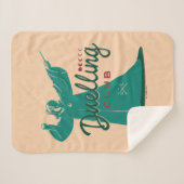 HARRY POTTER™ Dueling Club Graphic シェルパブランケット (正面(横))