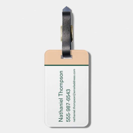 HARRY POTTER™ Dueling Club Graphic ラゲッジタグ (裏面縦)