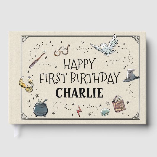 Harry Potter First Birthday ゲストブック (正面)