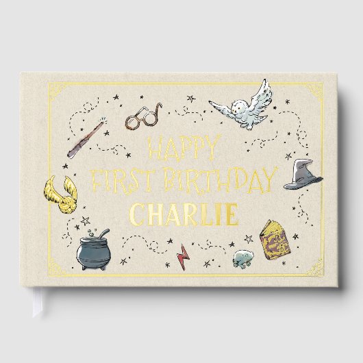 Harry Potter First Birthday ゲストブック (正面)