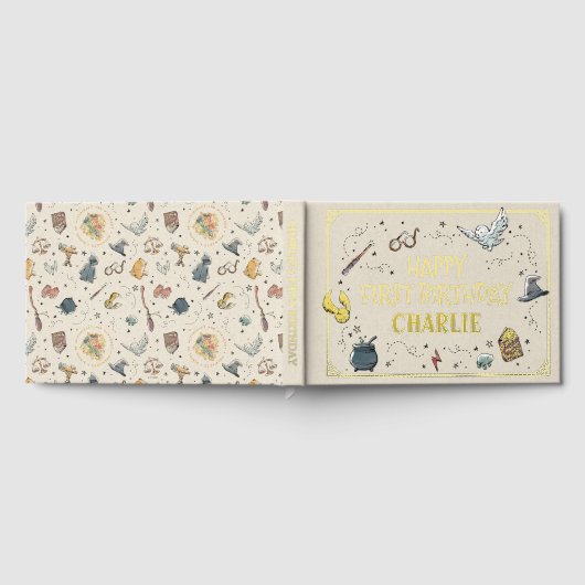 Harry Potter First Birthday ゲストブック (全面)