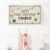 Harry Potter First Birthday 横断幕 (インサイチュ)