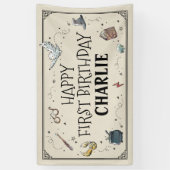 Harry Potter First Birthday 横断幕 (縦)