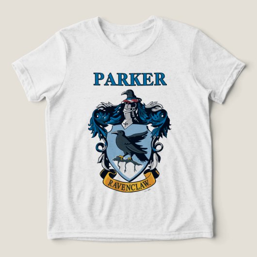 Harry Potter  | Gothic Ravenclaw Crest トライブレンドＴシャツ (デザイン正面)