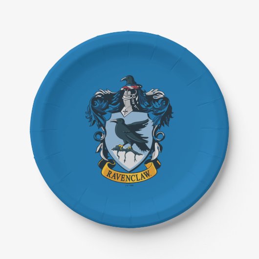 Harry Potter  | Gothic Ravenclaw Crest ペーパープレート (正面)