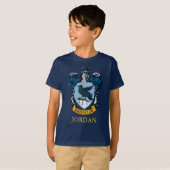 Harry Potter  | Gothic Ravenclaw Crest Tシャツ (正面フル)