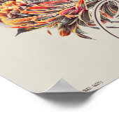 HARRY POTTER™ GRYFFINDOR™フローラグラフィック ポスター (角)