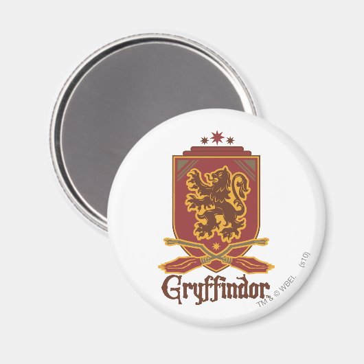 Harry Potter | Gryffindor QUIDDITCH™  Badge マグネット (正面/裏面)