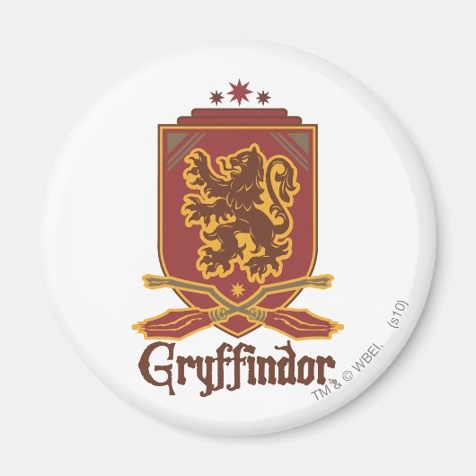 Harry Potter | Gryffindor QUIDDITCH™  Badge マグネット (正面)