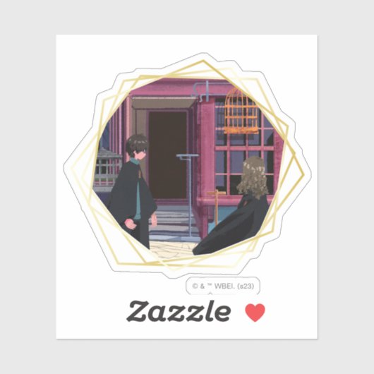 HARRY POTTER™ & Harmioone at Eeylops Owl Emporium シール (シート)