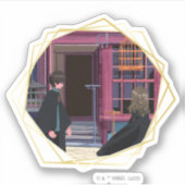 HARRY POTTER™ & Harmioone at Eeylops Owl Emporium シール (正面)