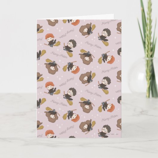 HARRY POTTER™、Harmioone、Ron 飛んでいる Pattern カード (正面)