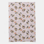 HARRY POTTER™、Harmioone、Ron 飛んでいる Pattern キッチンタオル (縦)