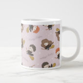 HARRY POTTER™、Harmioone、Ron 飛んでいる Pattern ジャンボコーヒーマグカップ (右)